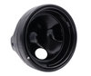 round satin black headlight for adaptation on a Full LED look on Kawasaki VN 900 Custom