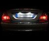 Rear LED Licence plate pack (pure white 6000K) for Mercedes CLK (W209)