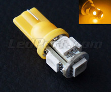 T10 Xtrem HP LED bulb - Orange/Yellow (w5w)