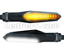 Dynamic LED turn signals + Daytime Running Light for Suzuki Marauder 800