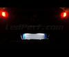 LED Licence plate pack (xenon white) for Renault Captur