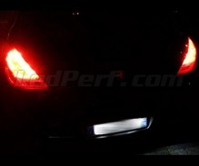 LED Licence plate pack (xenon white) for Peugeot 308/RCZ