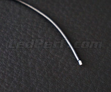 Black cable 0.5mm² - 1 metre