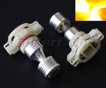 Pack of 2 Clever PSY24W LED bulbs - orange -Ultra Bright