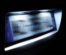 LED Licence plate pack (xenon white) for Opel Meriva B