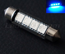 42mm festoon LED bulb - blue  - C10W