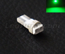 T5 Efficacity bulb with 2 leds TL - green - w1.2w