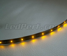 Flexible and waterproof 60cm Orange LED strip for customization