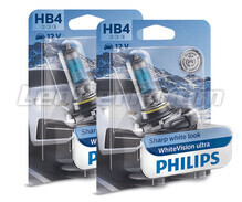 Pack of 2 Philips WhiteVision ULTRA HB4 Bulbs - 9006WVUB1