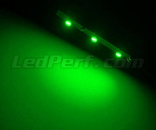 Standard flexible strip with 3 leds TL SMD green