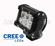 Mini LED Light Bar CREE Double Row 18W 1300 Lumens for Motorcycle and ATV