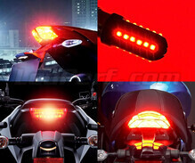 LED bulb pack for rear lights / brake lights on the Kawasaki Ninja ZX-6R (1998 - 1999)