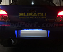 LED Licence plate pack (xenon white) for Subaru Impreza GG/GD