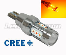 T15 bulb WY16W 16 Leds CREE - Ultra Powerful - Orange