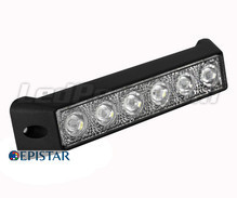 Additional LED Light Rectangular 18W 1500 lumens for 4WD - ATV - SSV