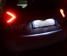 LED Licence plate pack (xenon white) for Renault Zoe