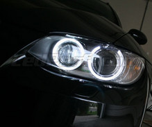 Angel Eyes pack - H8 with LEDs - (pure white 6000K) - for BMW 3 Series (E92 - E93) - Standard